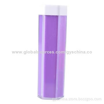 Colorful Power Bank with 2,600mAh Capacity, for Smartphones